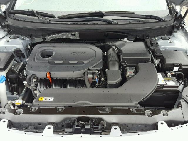 5NPE34AF8GH420657 - 2016 HYUNDAI SONATA SPO SILVER photo 7