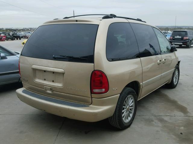 1C4GP55LXXB592063 - 1999 CHRYSLER TOWN & COU GOLD photo 4