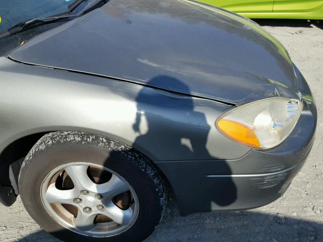 1FAFP55233A202204 - 2003 FORD TAURUS GRAY photo 10