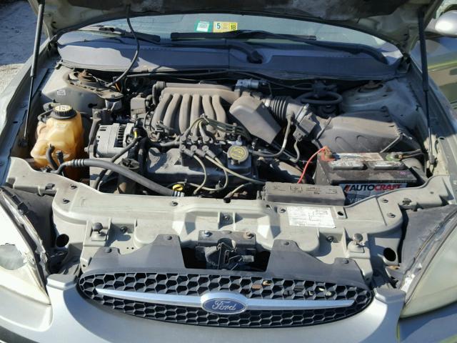 1FAFP55233A202204 - 2003 FORD TAURUS GRAY photo 7