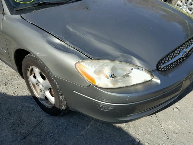 1FAFP55233A202204 - 2003 FORD TAURUS GRAY photo 9