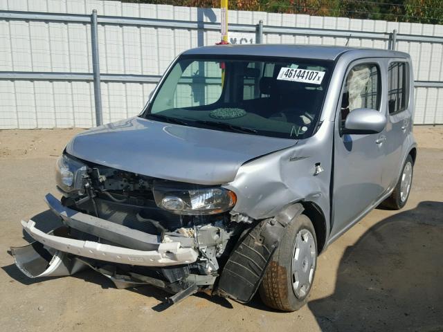 JN8AZ2KR9ET350884 - 2014 NISSAN CUBE S SILVER photo 2