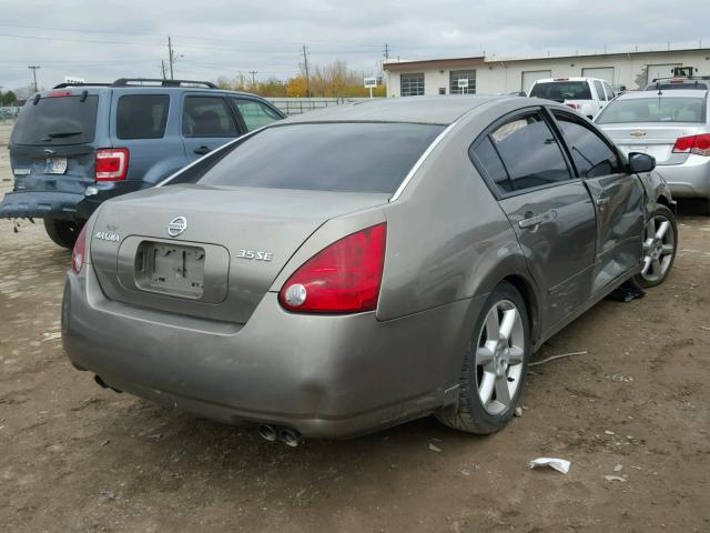 1N4BA41E86C826230 - 2006 NISSAN MAXIMA SE GRAY photo 4