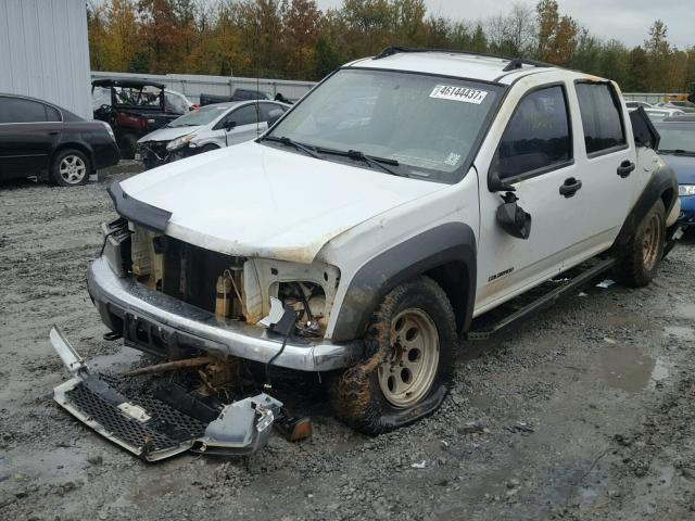 1GCCS136348106785 - 2004 CHEVROLET COLORADO WHITE photo 2