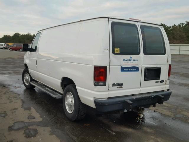 1FTNE2EW7BDB16470 - 2011 FORD ECONOLINE WHITE photo 3