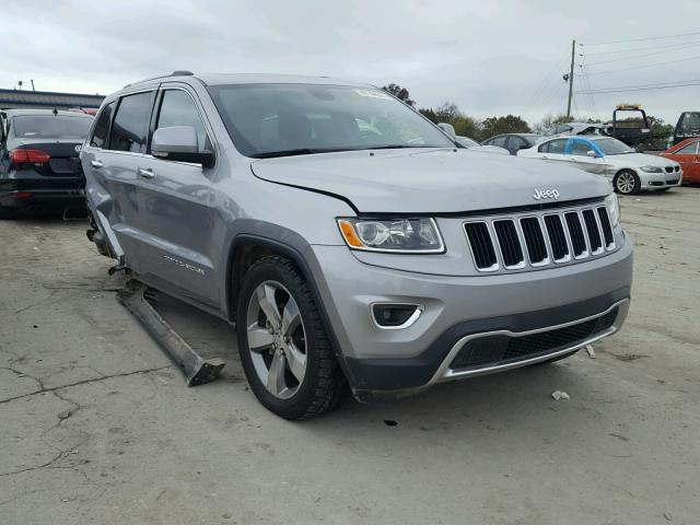 1C4RJEBG3EC499197 - 2014 JEEP GRAND CHER GRAY photo 1