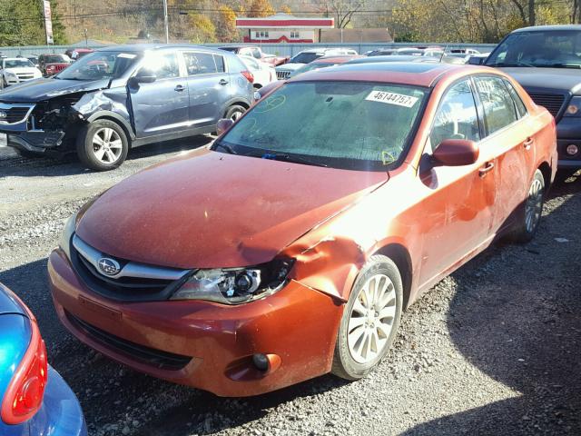 JF1GE6B63BH513127 - 2011 SUBARU IMPREZA 2. BURGUNDY photo 2