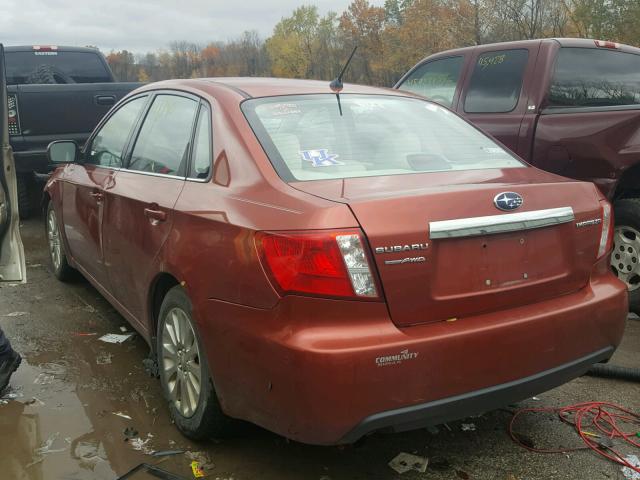 JF1GE6B63BH513127 - 2011 SUBARU IMPREZA 2. BURGUNDY photo 3