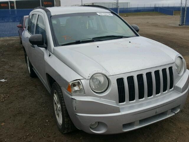 1J8FF47W38D504517 - 2008 JEEP COMPASS SP SILVER photo 1