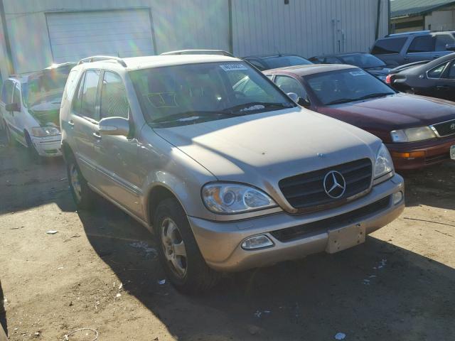 4JGAB54E92A292385 - 2002 MERCEDES-BENZ ML BEIGE photo 1