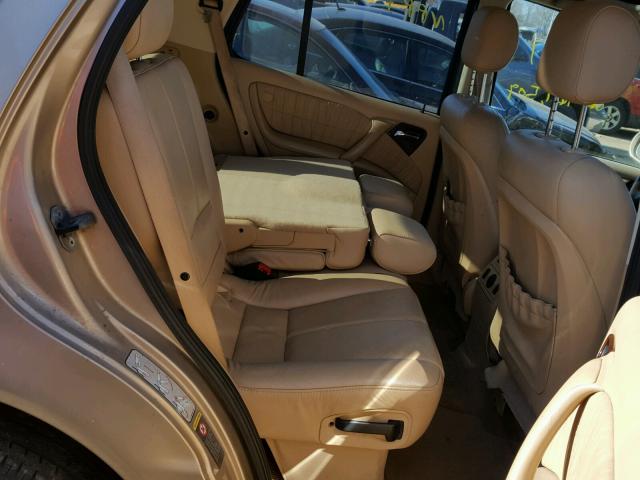 4JGAB54E92A292385 - 2002 MERCEDES-BENZ ML BEIGE photo 6