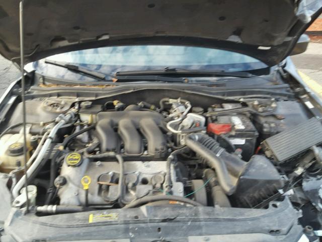 3FAFP07146R211026 - 2006 FORD FUSION BLACK photo 7