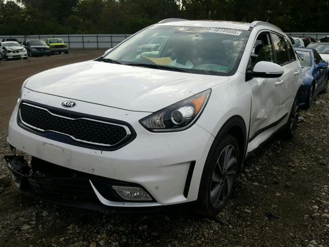 KNDCE3LC6H5051765 - 2017 KIA NIRO EX TO WHITE photo 2