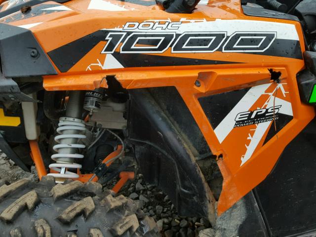 3NSVBE990HF913920 - 2017 POLARIS RZR S 1000 ORANGE photo 9