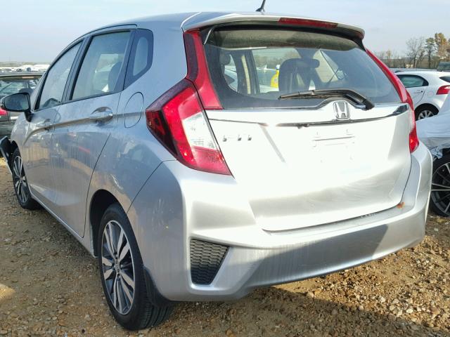 JHMGK5H7XGX031733 - 2016 HONDA FIT EX SILVER photo 3