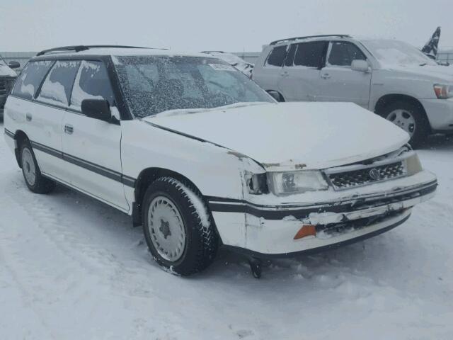 JF2BJ63C5LG933744 - 1990 SUBARU LEGACY L WHITE photo 1