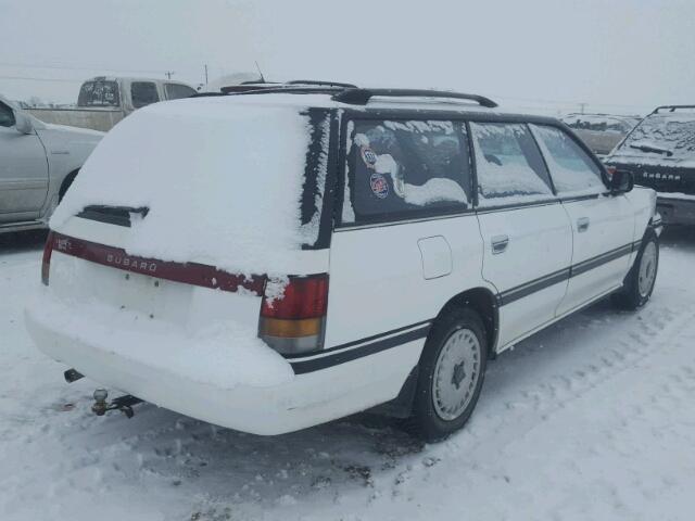 JF2BJ63C5LG933744 - 1990 SUBARU LEGACY L WHITE photo 4