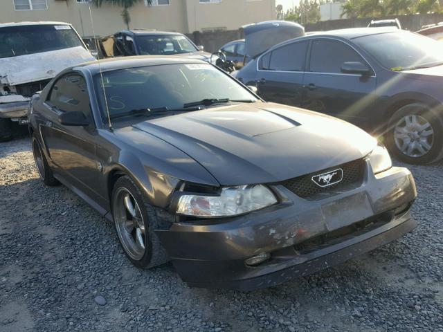 1FAFP40674F231228 - 2004 FORD MUSTANG GRAY photo 1