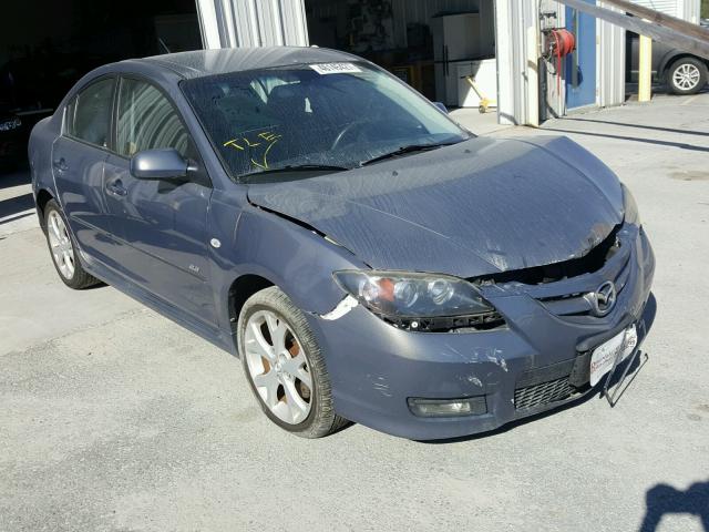 JM1BK324981823004 - 2008 MAZDA 3 S GRAY photo 1