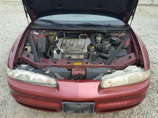 1G3WS52H5YF304616 - 2000 OLDSMOBILE INTRIGUE G RED photo 7