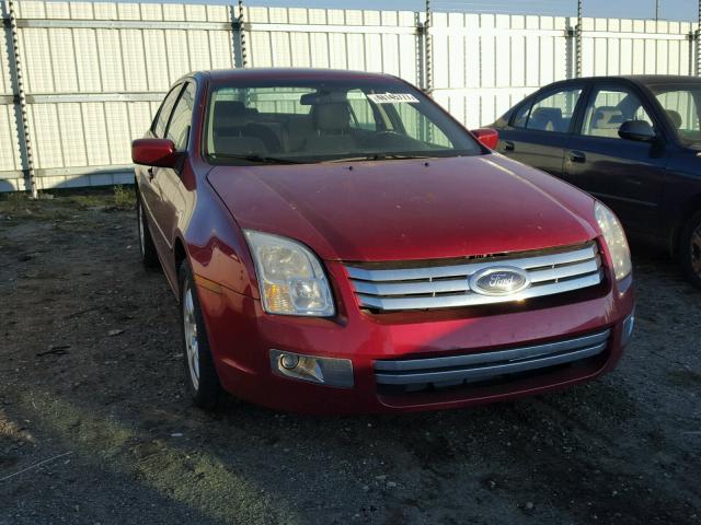 3FAFP08186R113048 - 2006 FORD FUSION SEL RED photo 1