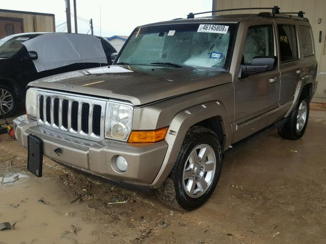 1J8HH58N56C286436 - 2006 JEEP COMMANDER Gümüş foto 2