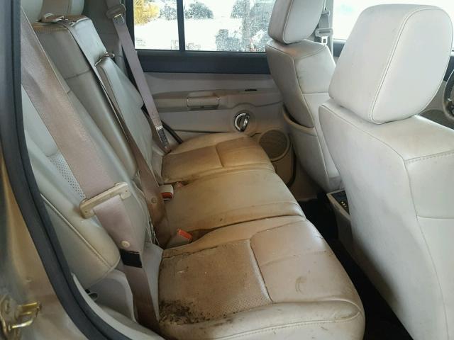 1J8HH58N56C286436 - 2006 JEEP COMMANDER Gümüş foto 6