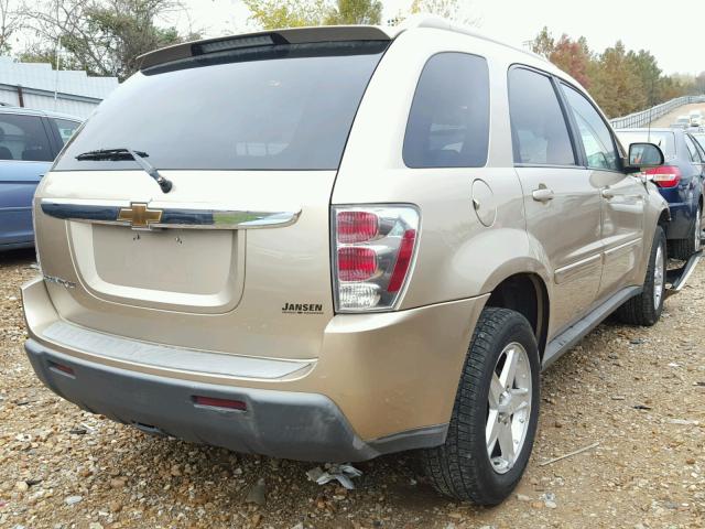 2CNDL63F166110076 - 2006 CHEVROLET EQUINOX GOLD photo 4