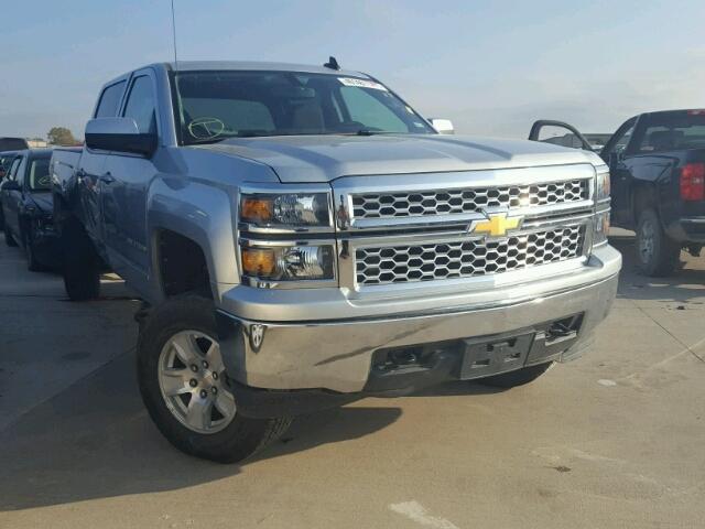 3GCUKREC7FG392742 - 2015 CHEVROLET SILVERADO SILVER photo 1