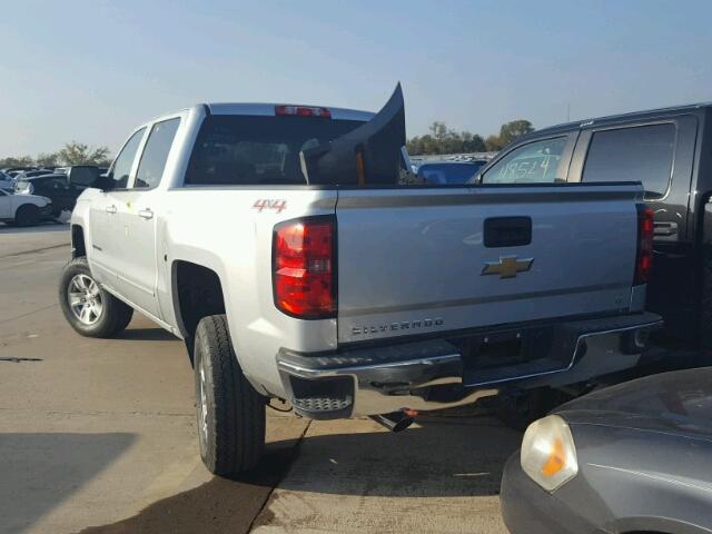 3GCUKREC7FG392742 - 2015 CHEVROLET SILVERADO SILVER photo 3