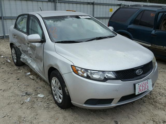 KNAFT4A27A5057158 - 2010 KIA FORTE LX GRAY photo 1