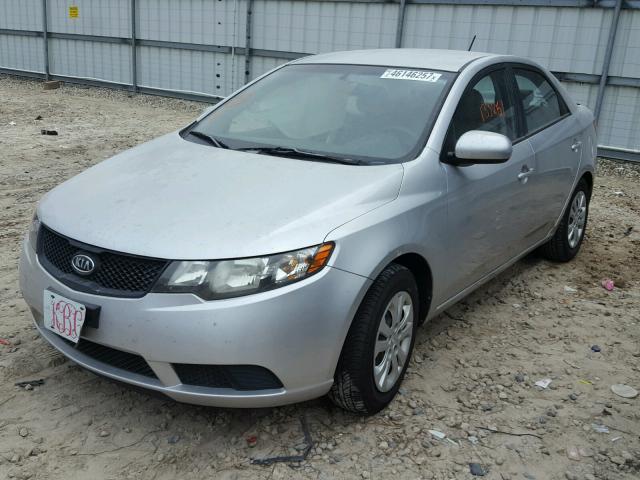 KNAFT4A27A5057158 - 2010 KIA FORTE LX GRAY photo 2