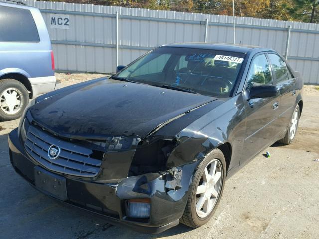 1G6DP567750107796 - 2005 CADILLAC CTS HI FEA BLACK photo 2