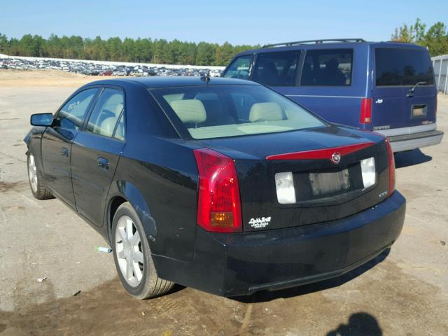 1G6DP567750107796 - 2005 CADILLAC CTS HI FEA BLACK photo 3