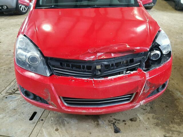 W08AT271585047215 - 2008 SATURN ASTRA XR RED photo 9