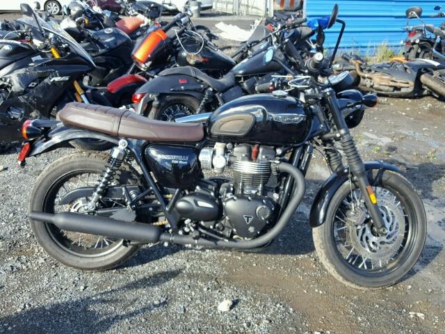 SMTD40HLXHT778743 - 2017 TRIUMPH MOTORCYCLE BONNEVILLE BLACK photo 9