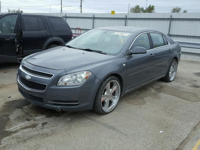 1G1ZJ577484309925 - 2008 CHEVROLET MALIBU GRAY photo 2