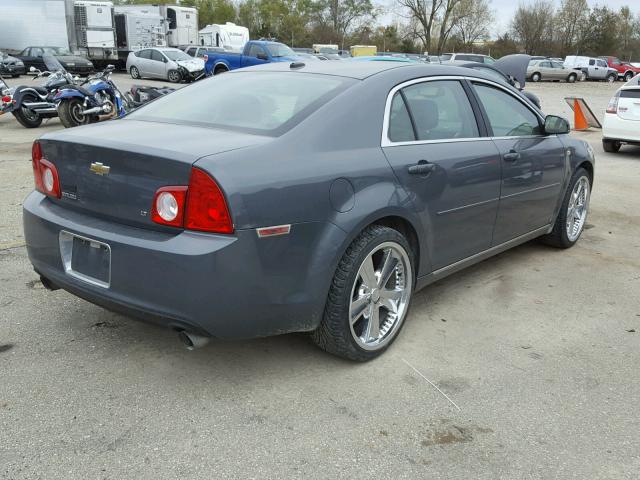 1G1ZJ577484309925 - 2008 CHEVROLET MALIBU GRAY photo 4