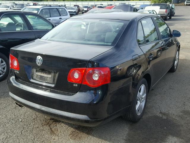 3VWPF71K96M741451 - 2006 VOLKSWAGEN JETTA VALU BLACK photo 4