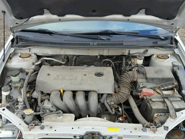 1NXBR30E96Z742079 - 2006 TOYOTA COROLLA CE SILVER photo 7