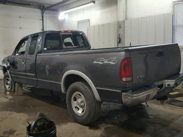 1FTRX18W12NC00747 - 2002 FORD F150 GRAY photo 3