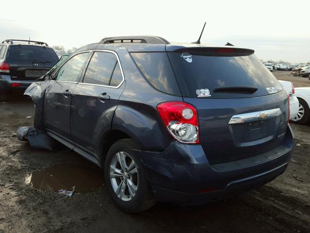 2GNALBEK3E6275286 - 2014 CHEVROLET EQUINOX LT BLUE photo 3