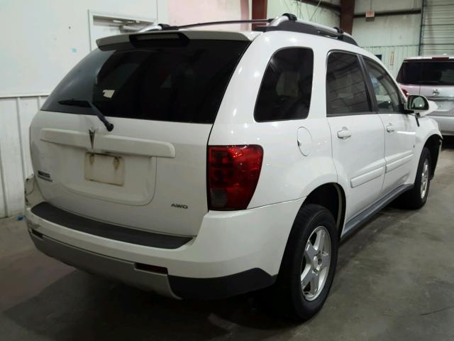 2CKDL73F866057895 - 2006 PONTIAC TORRENT WHITE photo 4