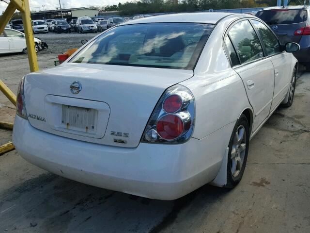 1N4AL11D76N349046 - 2006 NISSAN ALTIMA WHITE photo 4