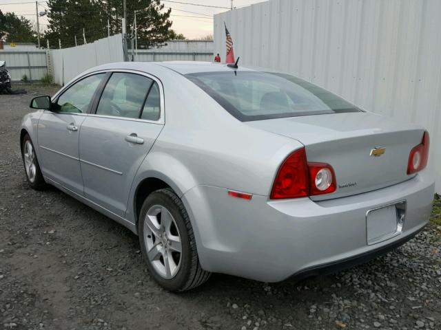 1G1ZB5E11BF175463 - 2011 CHEVROLET MALIBU LS فضي صورة 3