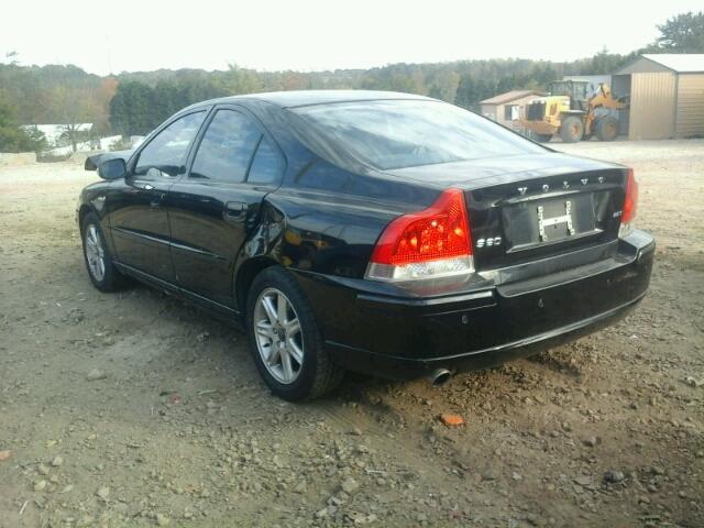 YV1RS592092737892 - 2009 VOLVO S60 2.5T BLACK photo 3