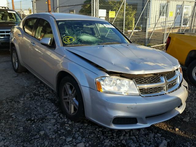 1B3BD1FB2BN531705 - 2011 DODGE AVENGER MA SILVER photo 1