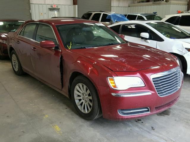 2C3CCAAG5DH569051 - 2013 CHRYSLER 300 BURGUNDY photo 1