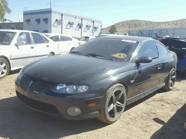 6G2VX12G14L178299 - 2004 PONTIAC GTO BLACK photo 2