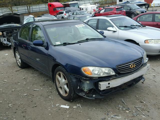 JNKDA31A72T023749 - 2002 INFINITI I35 BLUE photo 1